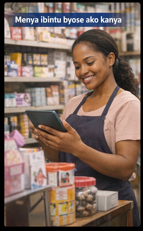 Business owner seeing clear updates